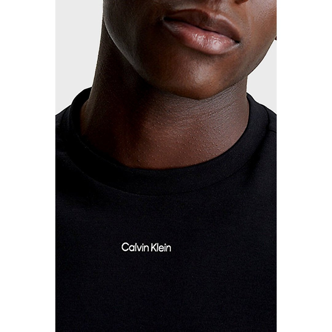 Nano Logo Interlock T-Shirt Ck Black / XS