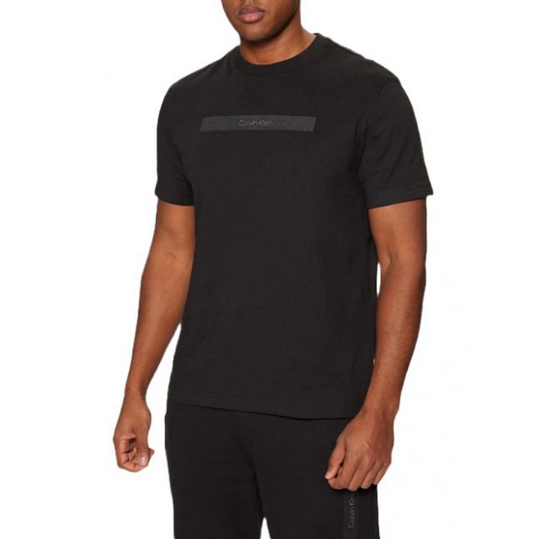 Structured Embroidery T-Shirt Ck Black / L