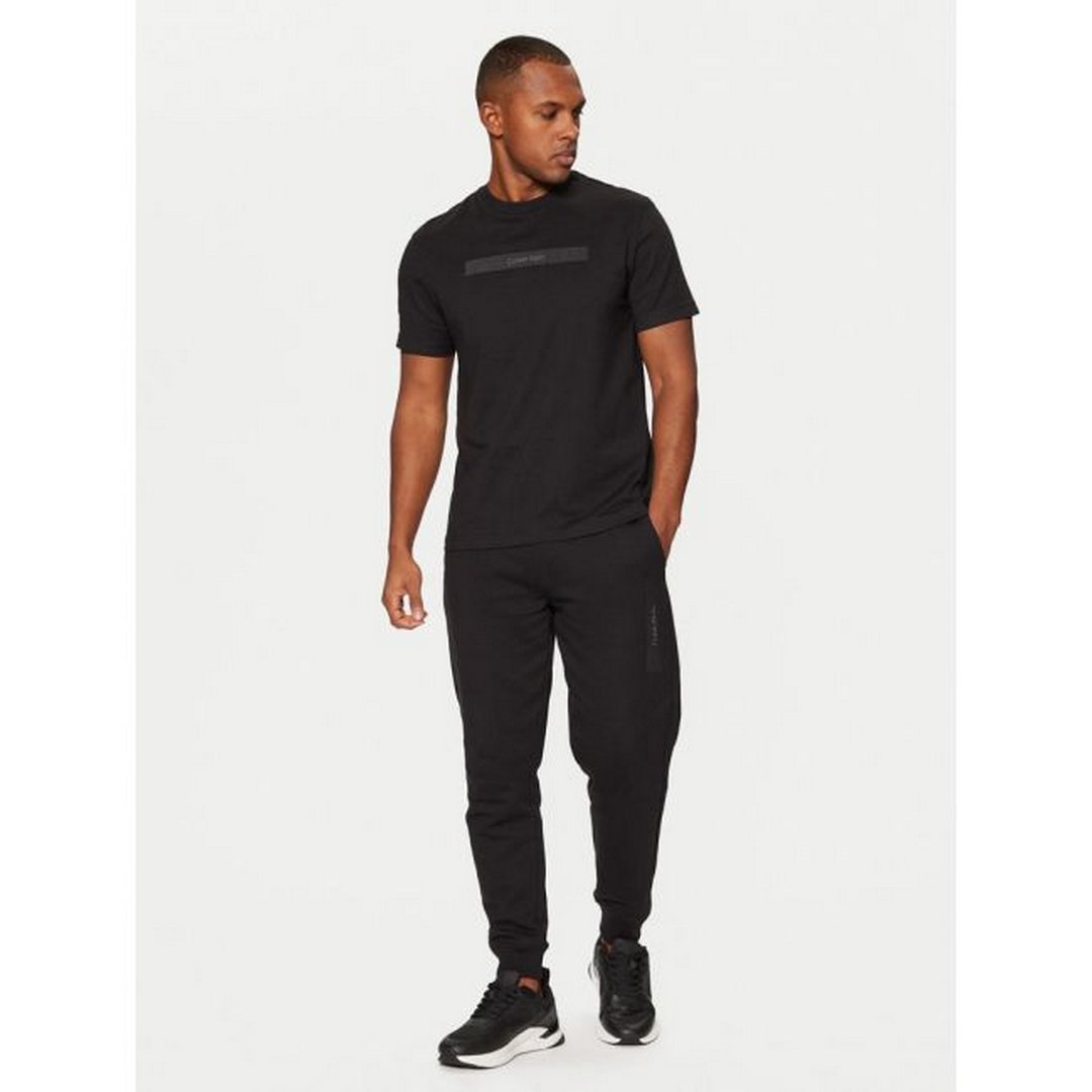 Structured Embroidery T-Shirt Ck Black / L