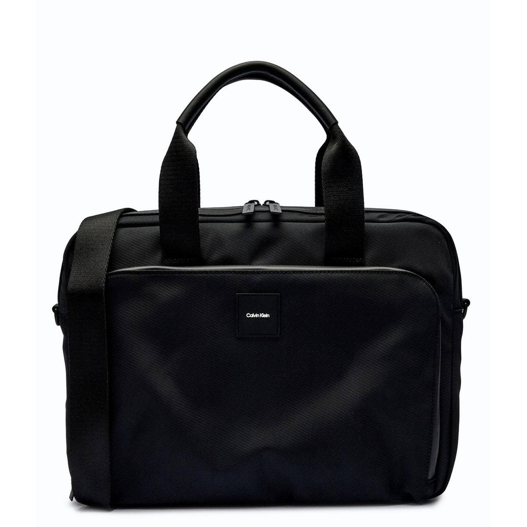 Ck Essential Laptop Bag Black Nylon / OS