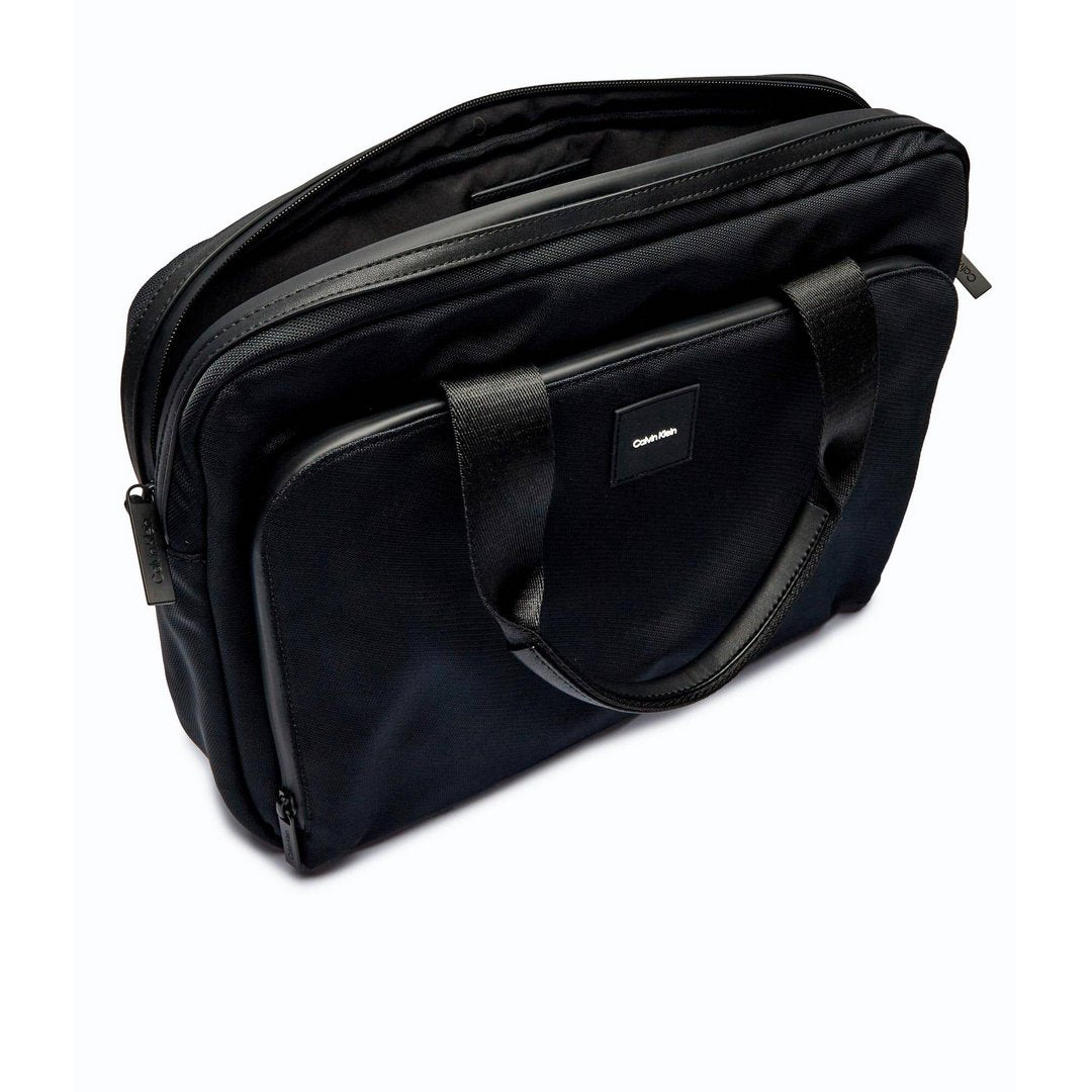 Ck Essential Laptop Bag Black Nylon / OS