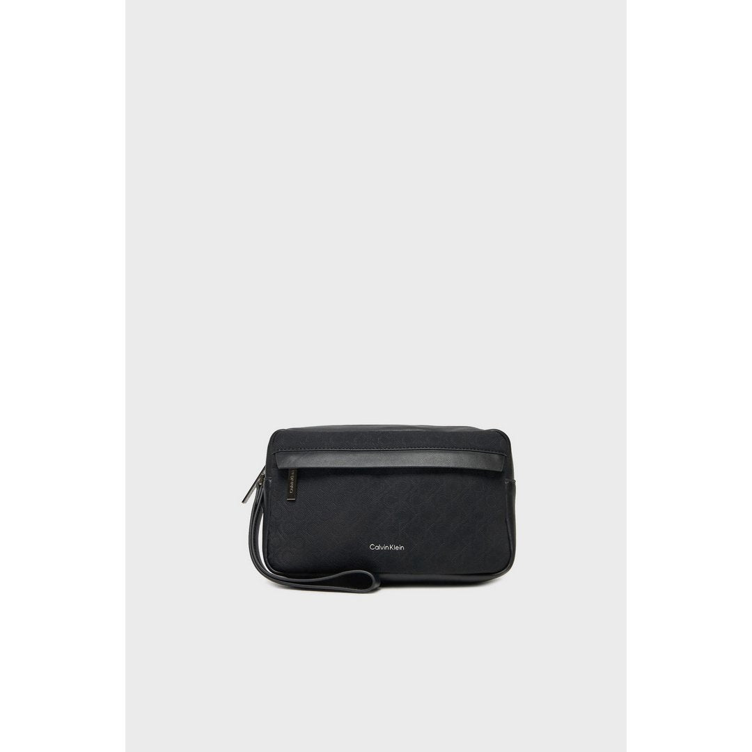 Ck Must Mono Washbag Twill Mono Black / OS