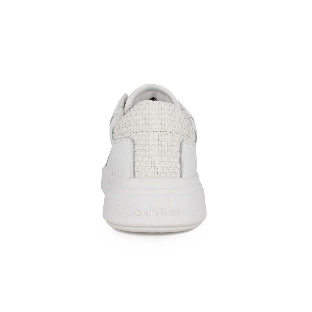 Low Top Lace Up Woven Triple White / 42