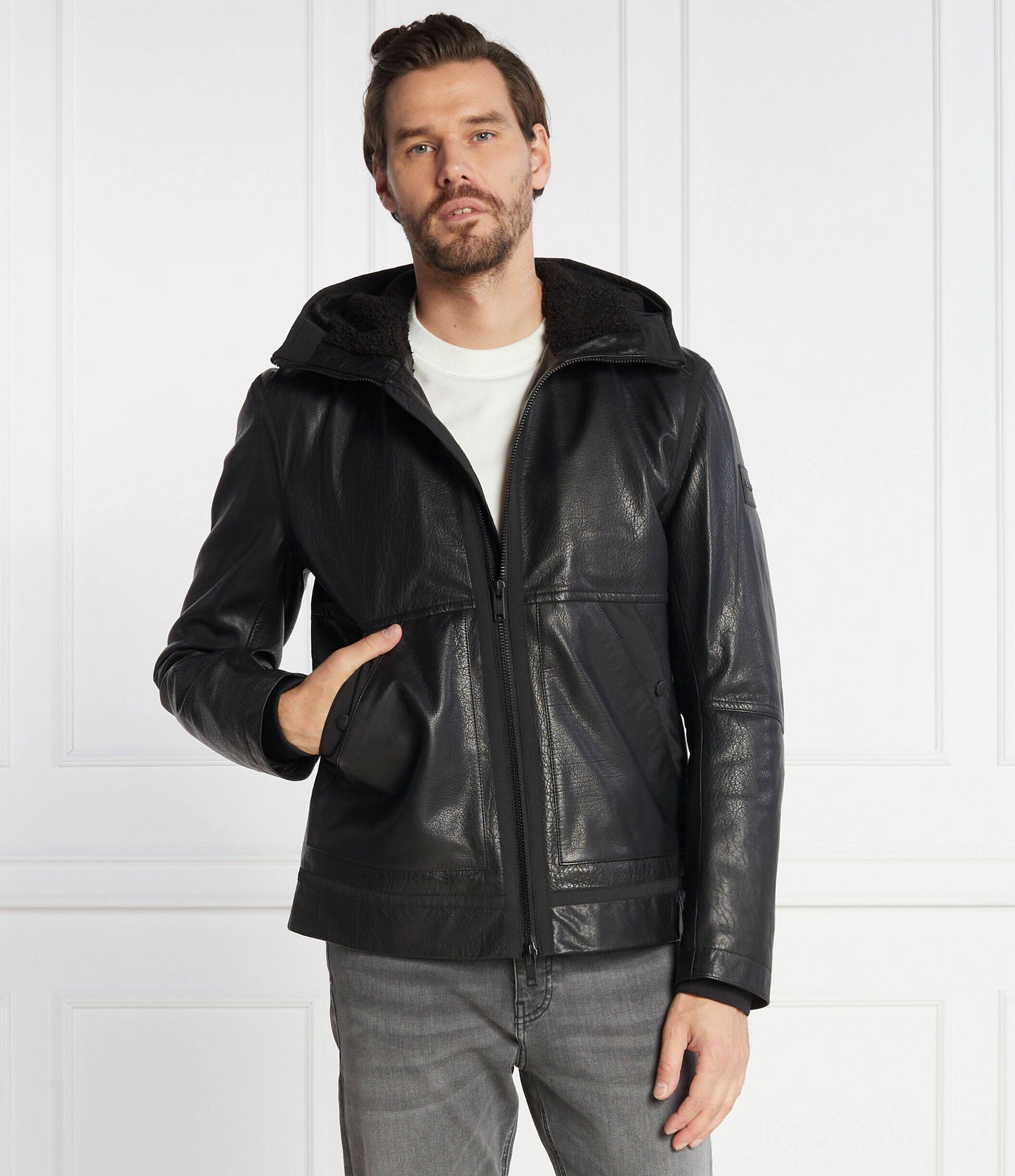 BOSS Leather Jacket - JOGRID