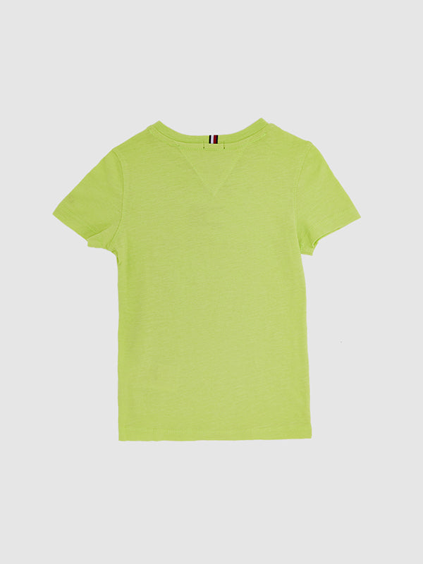 Hilfiger Logo Tee S/ Sour Lime / 10