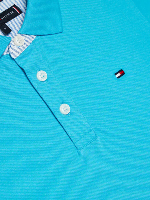 Hilfiger Flag Polo S Seashore Blue / 10