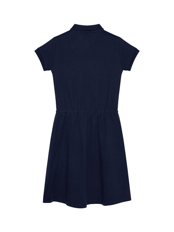 Pique Polo Dress S/S Twilight Navy / 10