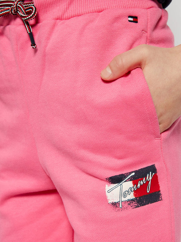 Flag Print Sweatpant Exotic Pink / 10