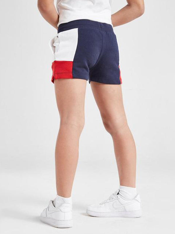 Colorblock Shorts Twilight Navy/ Deep Crimson / 10