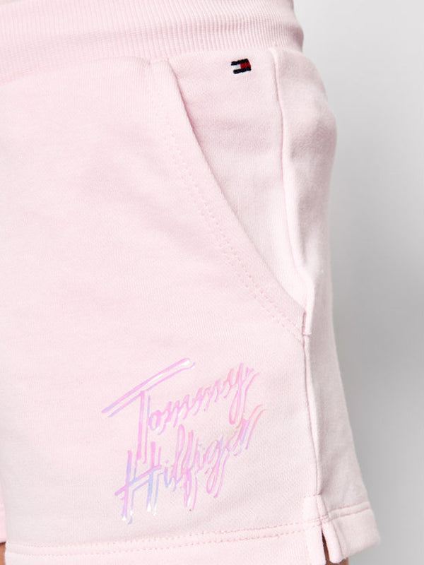 Script Print Sweat S Pink Breeze / 10