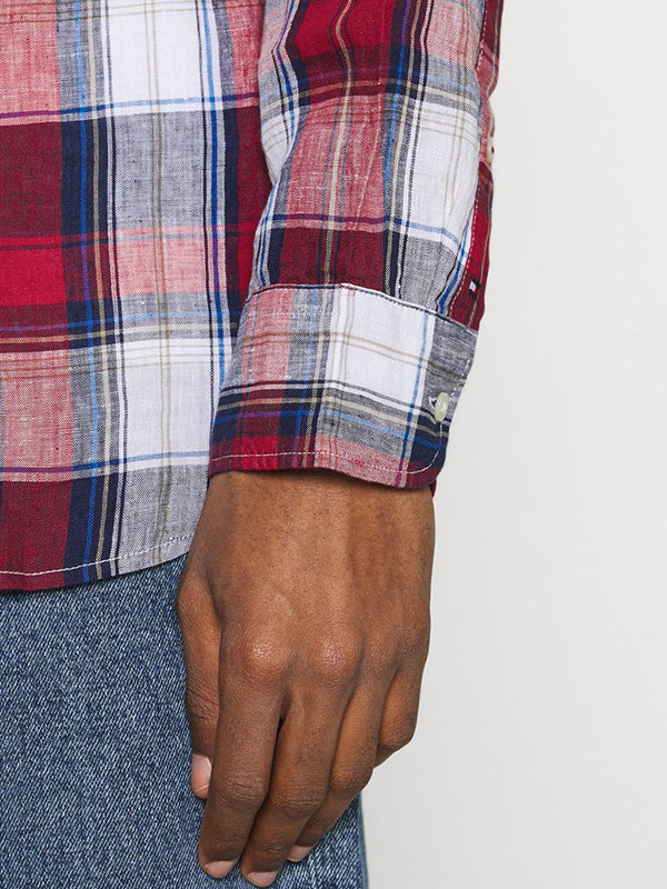 Linen Tartan Check S Arizona Red / Multi / L