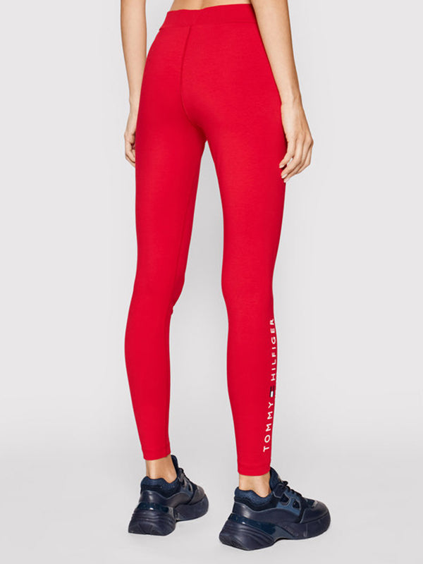 Hilfiger Logo Leggin Primary Red / L