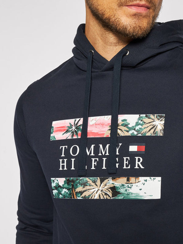 Hawaiian Flag Hoody Desert Sky / L