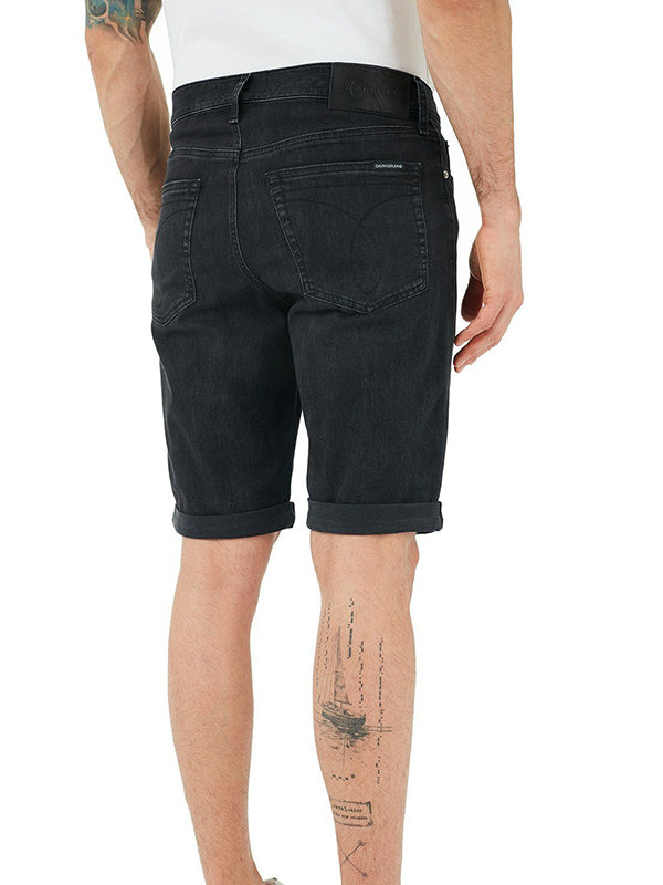 Slim Short Denim Black / NI30