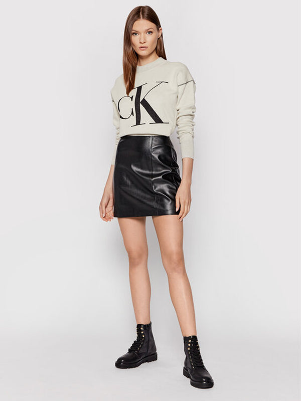 Ck Loose Sweater Muslin / L