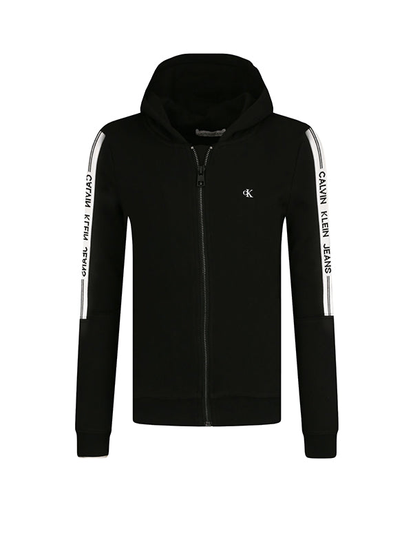 Intarsia Zip Through Ck Black / 10