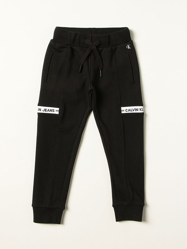 Intarsia Sweatpants Ck Black / 10