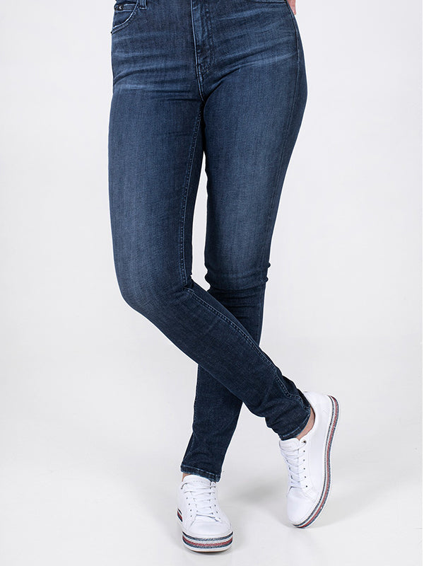 High Rise Skinny Denim Dark / 3229