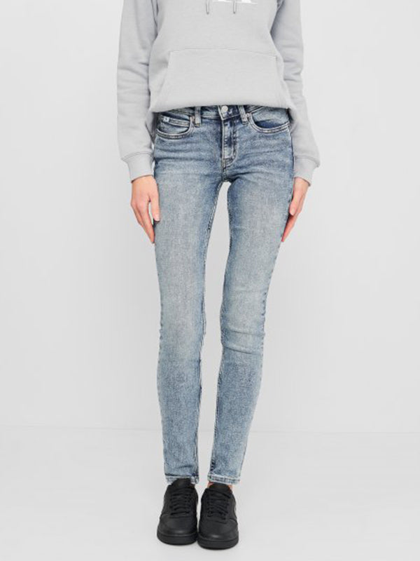 Mid Rise Skinny Denim Light / 3229