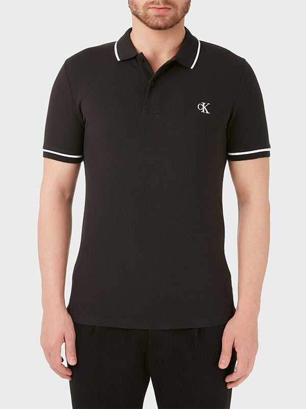 Tipping Slim Polo Ck Black / L