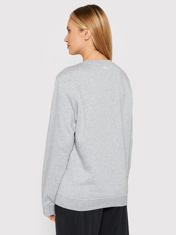 Pw - Pullover Med Grey Heather/ Acid Lime / L