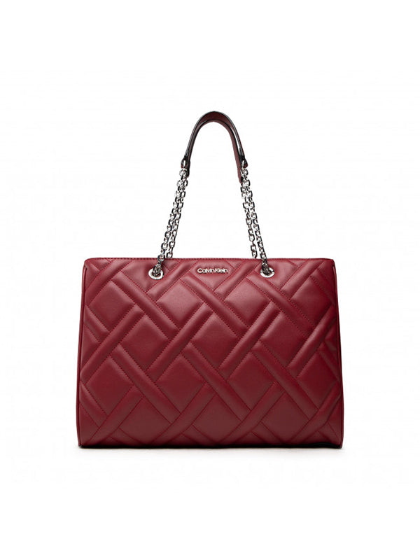 Ck Quilt Tote Md Red Currant / OS