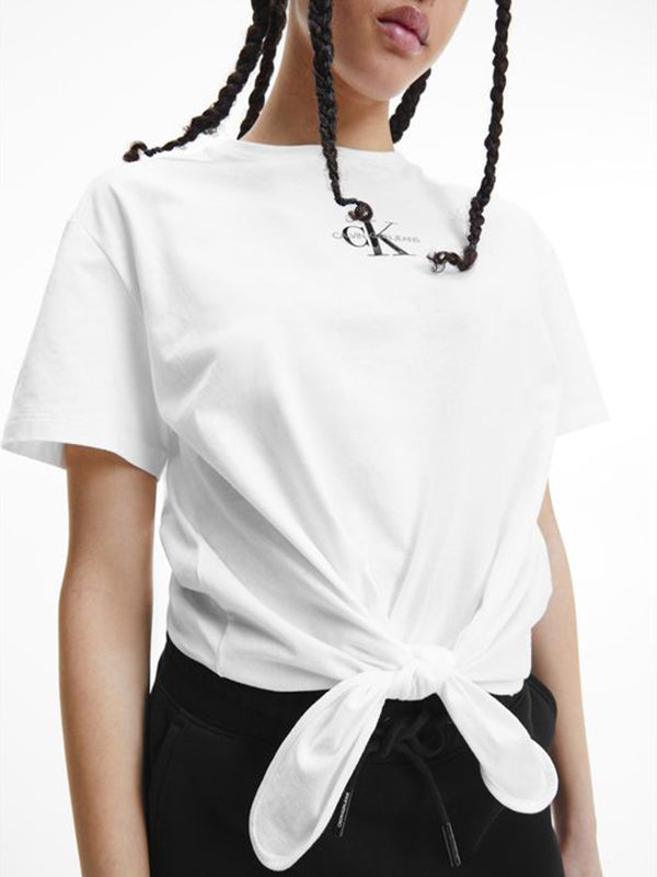 Knotted Tee Bright White / L