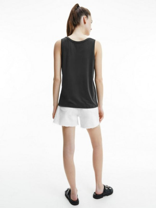 Monogram Modal Tank Ck Black / L