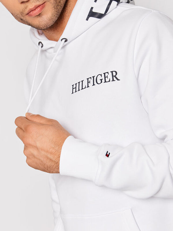 Hilfiger Logo On Hoo White / L