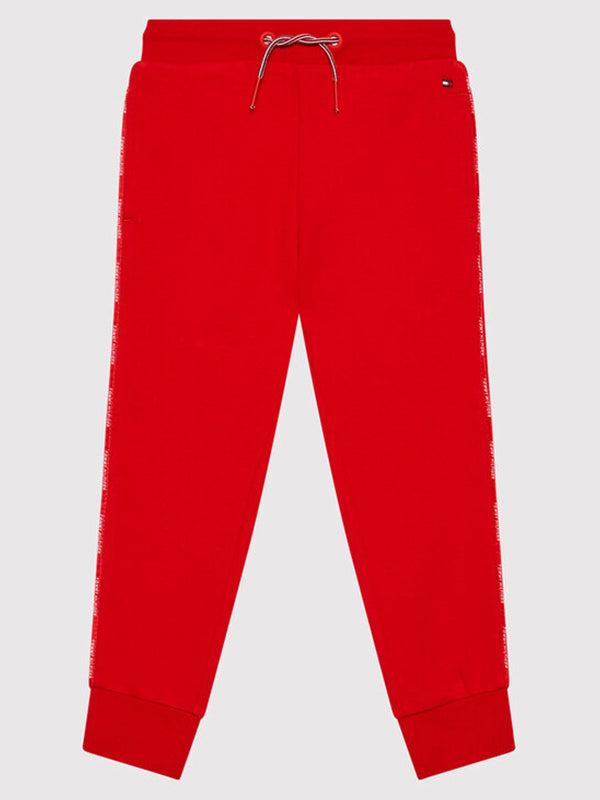 Piping Trackpants Deep Crimson / 10