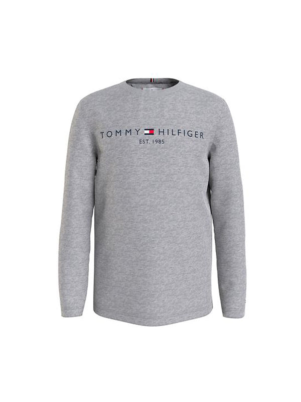 Essential Tee L/S Light Grey Heather / 10