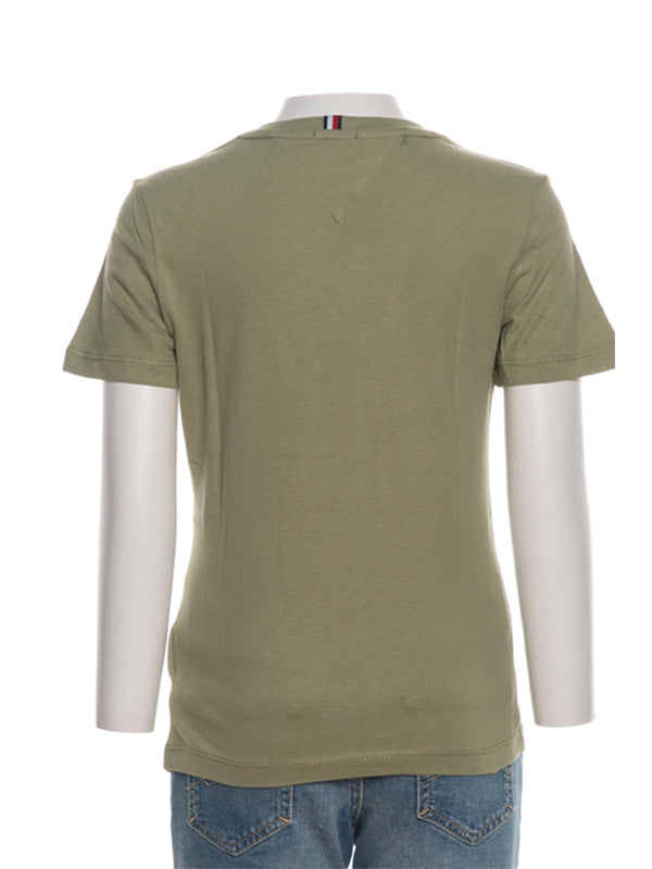 Logo Tee S/S Spring Olive / 10