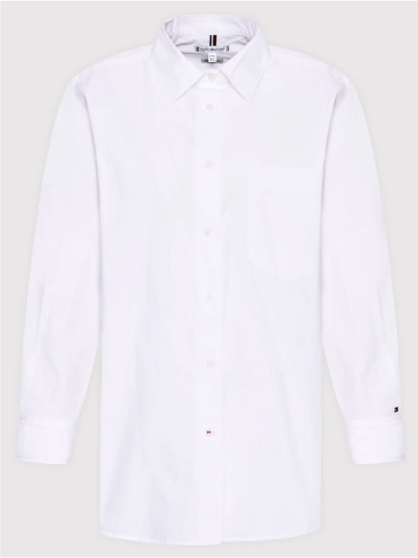 Org Cotton Oversized Th Optic White / 42