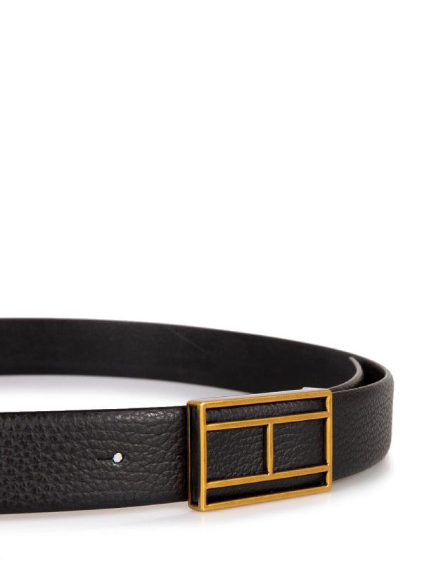 Flag Logo Belt 3.5 Black Flag Monogram / 105