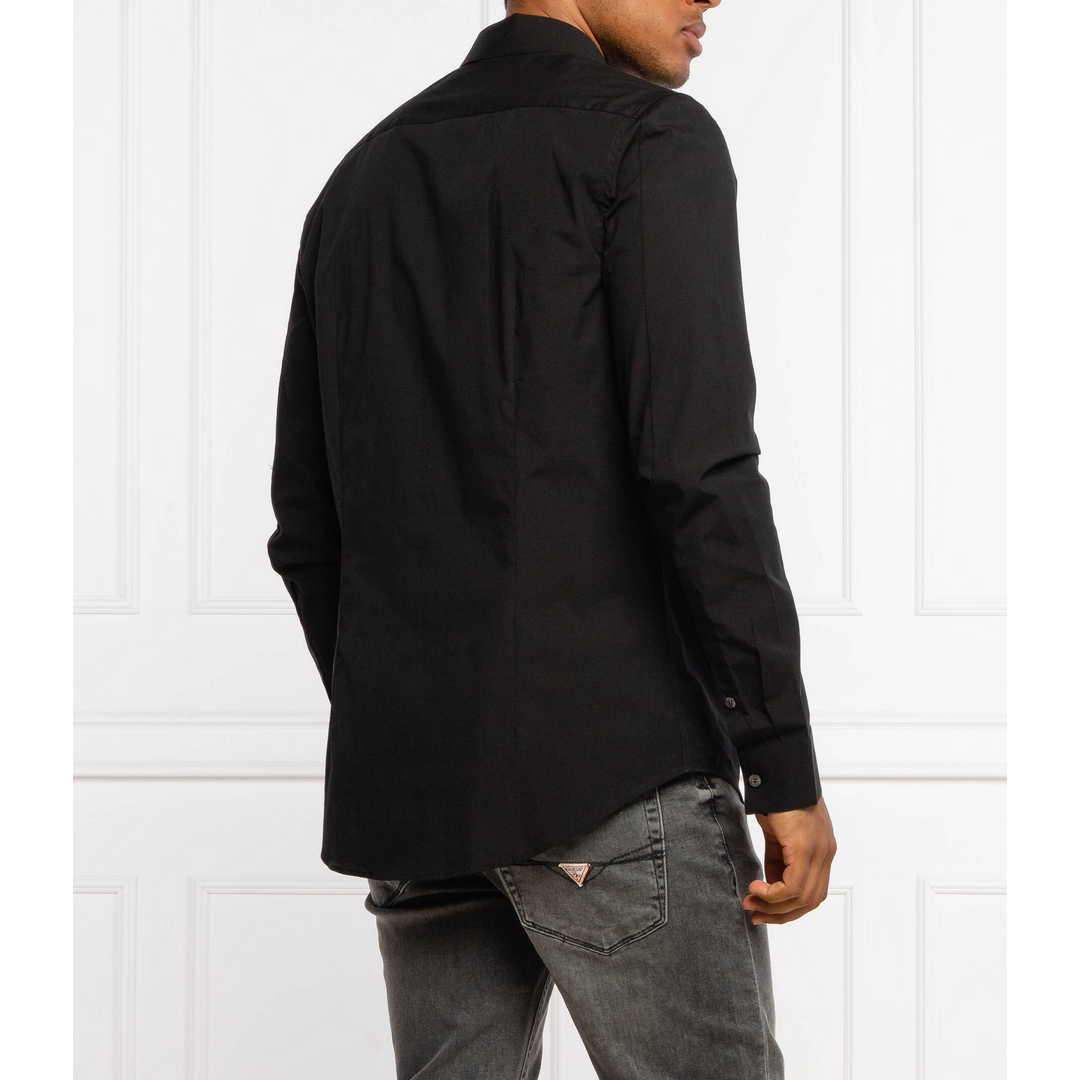 Ck Chest Logo Slim S Ck Black / L