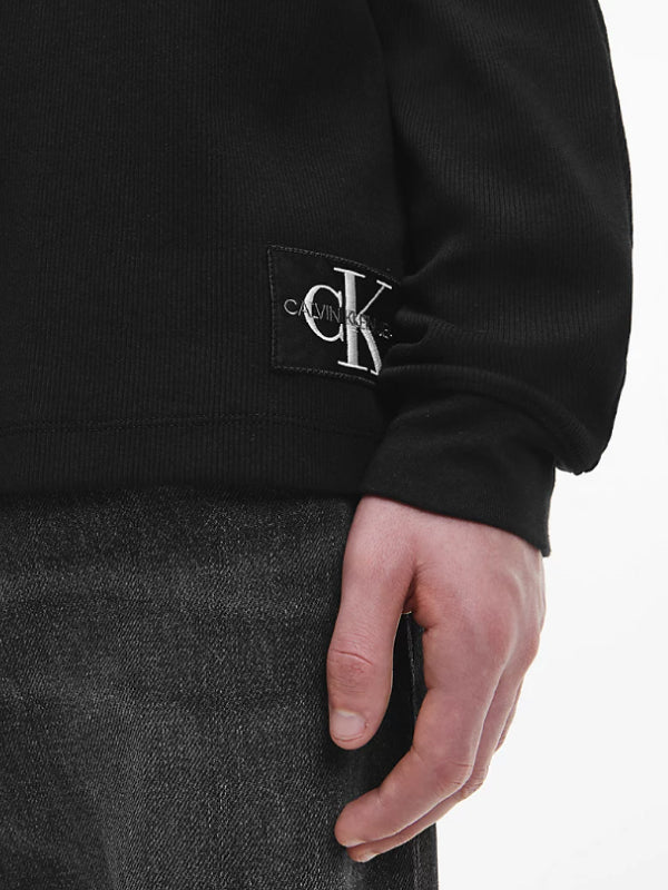 Monogram Badge Rib L Ck Black / L