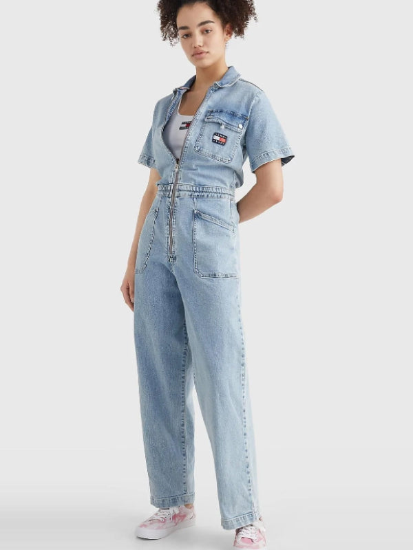 Denim Boiler Suit Bf Denim Light / L