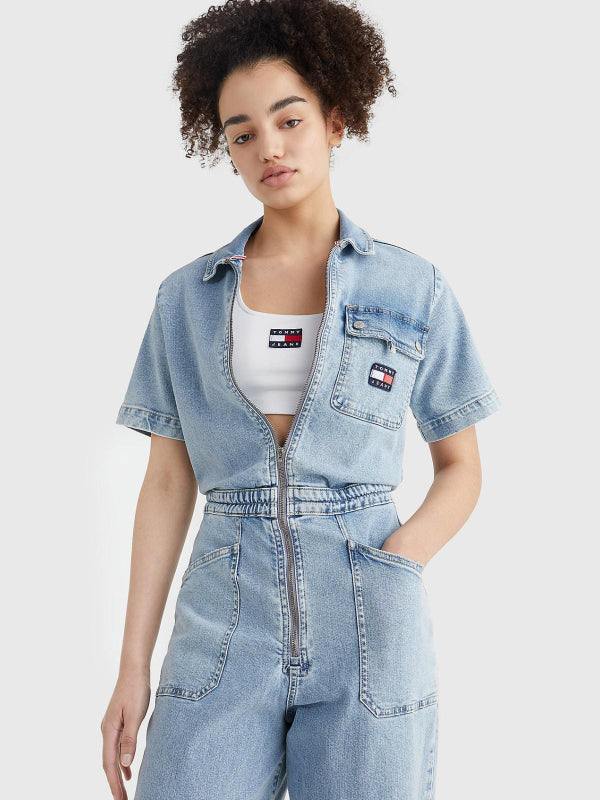 Denim Boiler Suit Bf Denim Light / L