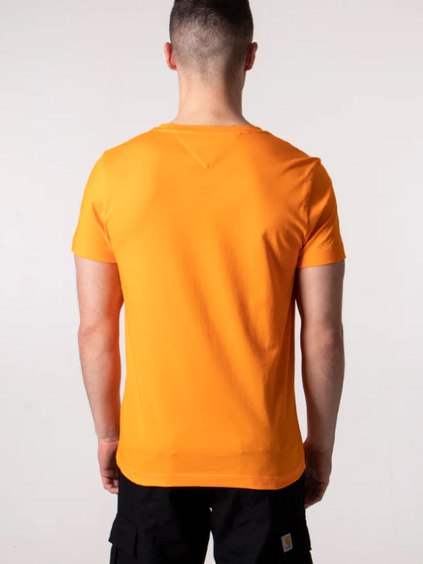 Square Logo Tee Hawaiian Orange / L