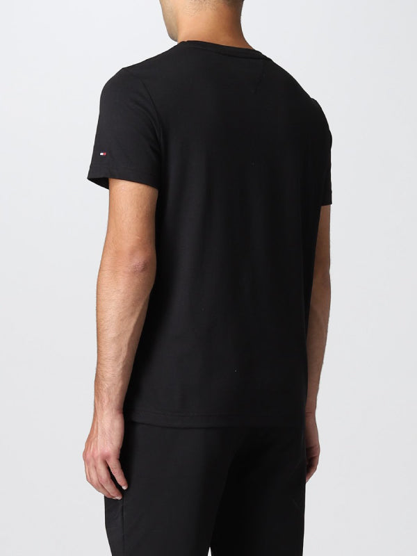 Linear Flag Tee Black / L