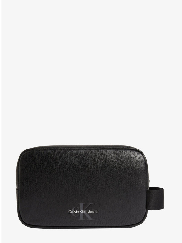 Mono Textured Washbag Black / OS