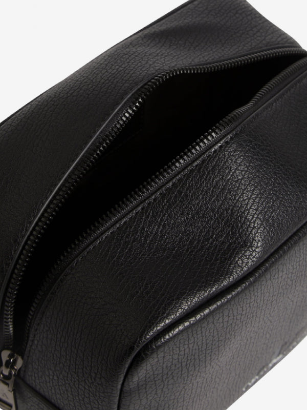 Mono Textured Washbag Black / OS