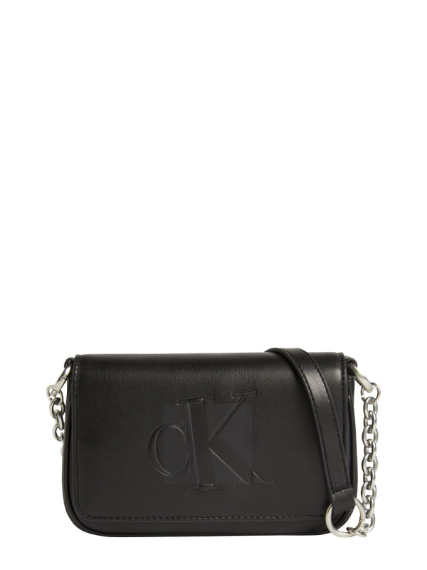 Sculpted Conv Crossbody Chain Black / OS