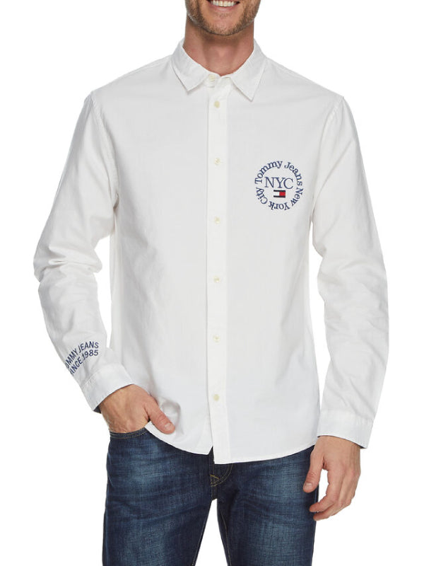 Tjm Timeless Tommy Oxford Shirt Ancient White / L