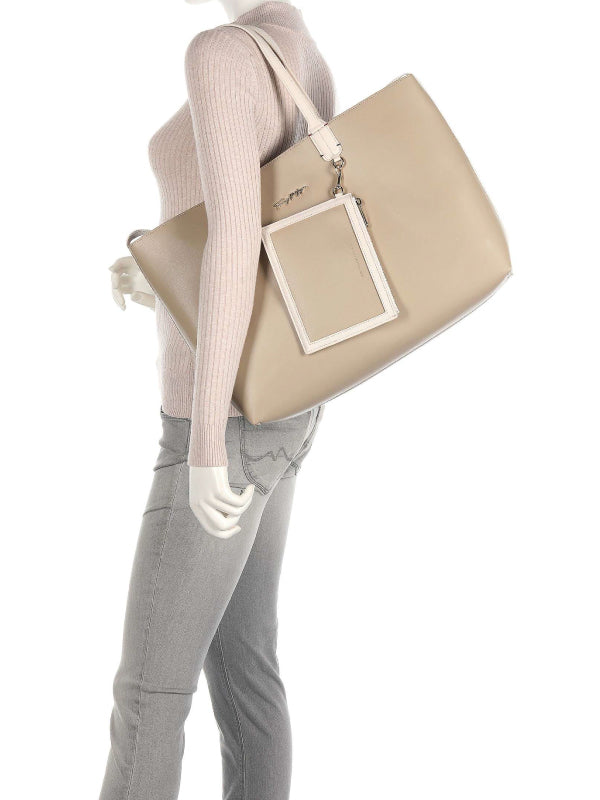 Iconic Tommy Tote Beige / OS