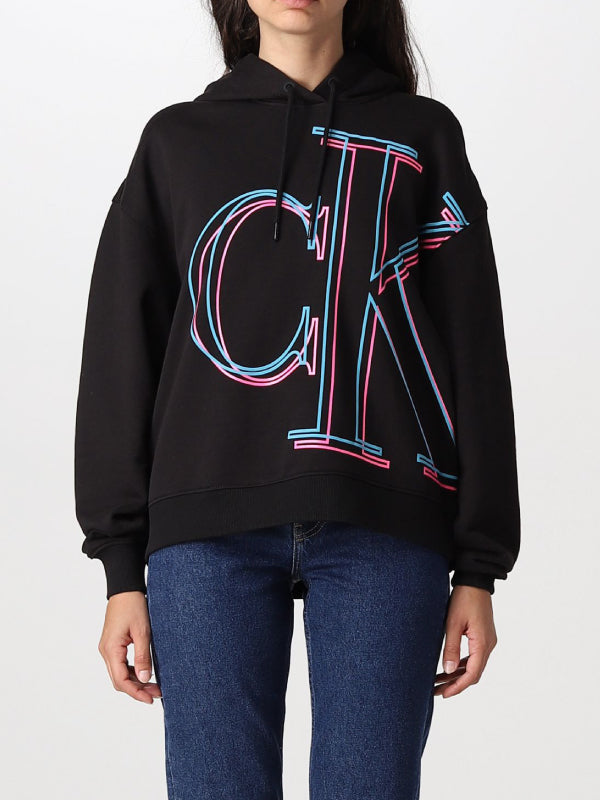 Illuminated Ck Hoodie Ck Black / L