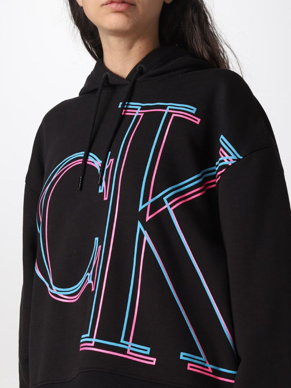 Illuminated Ck Hoodie Ck Black / L