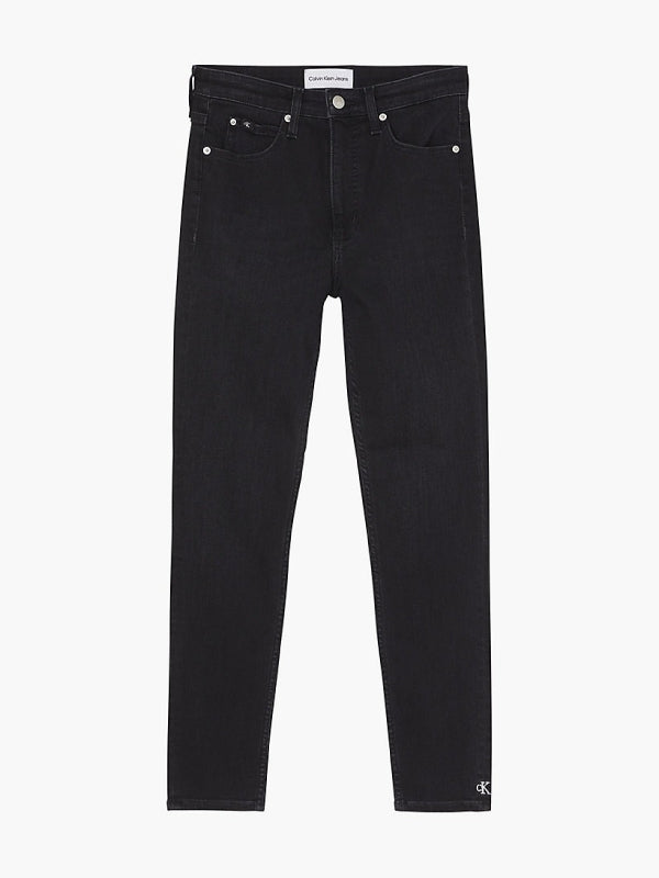 High Rise Super Skinny Ankle Denim Black / NI30