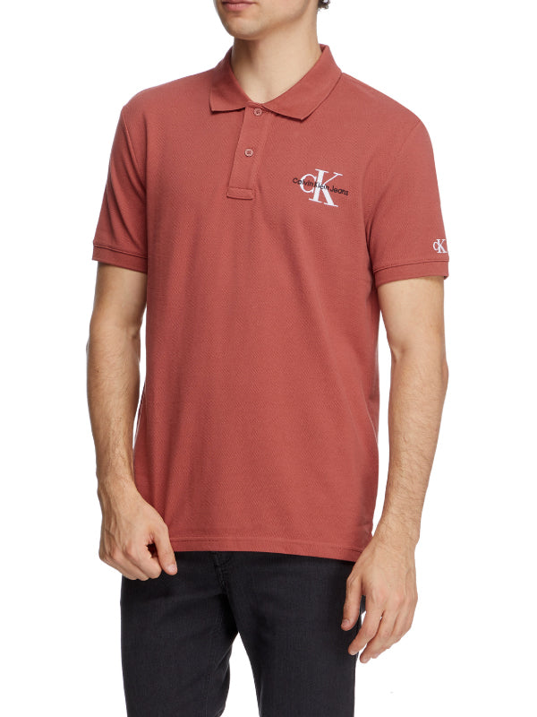 Monogram Logo Polo Terracotta Tile / L