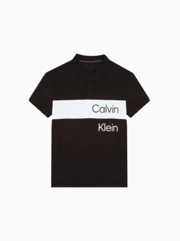 Institutional Blocking Polo Ck Black / L